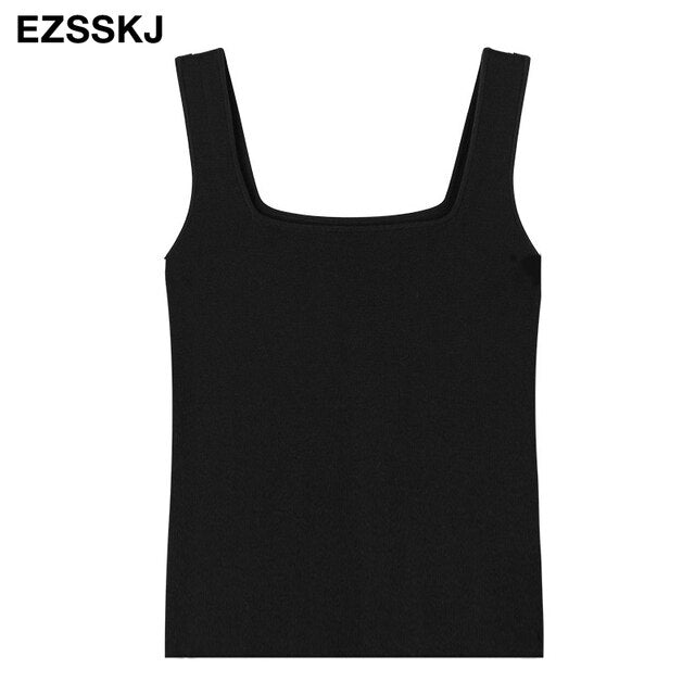 Camiseta Feminina e Cropped Feminino - Gola Quadrada - Emporioiberio