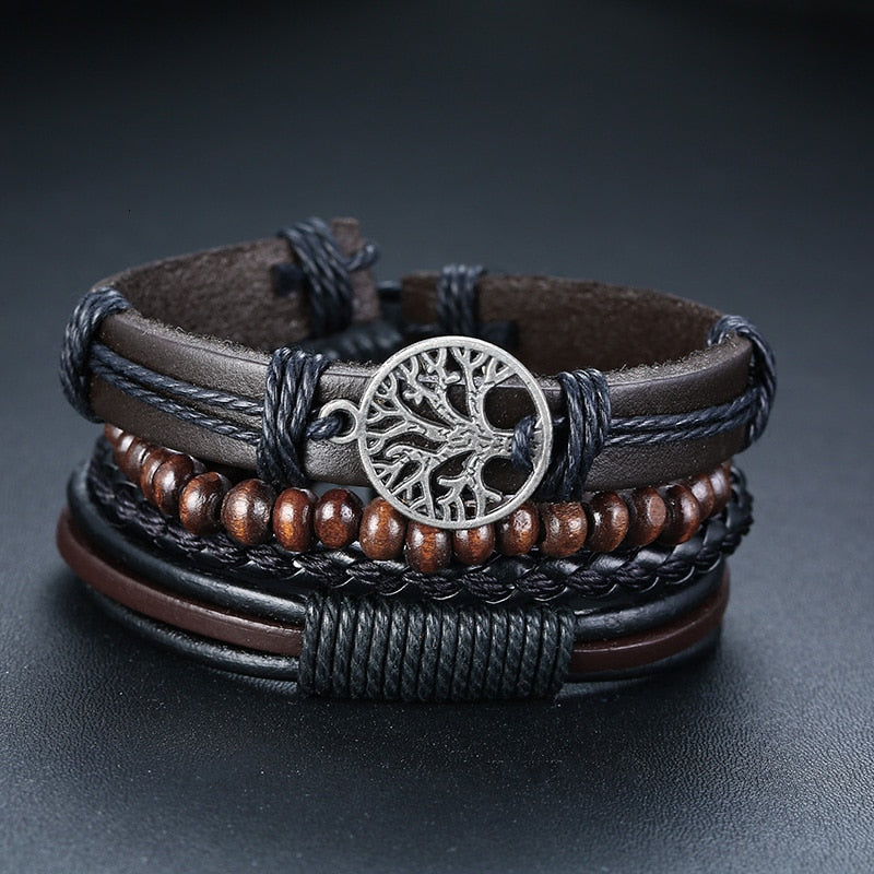 Pulseira Masculina Tribal - Emporioiberio