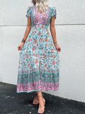 Vestido Florido - Estilo Boho - Emporioiberio