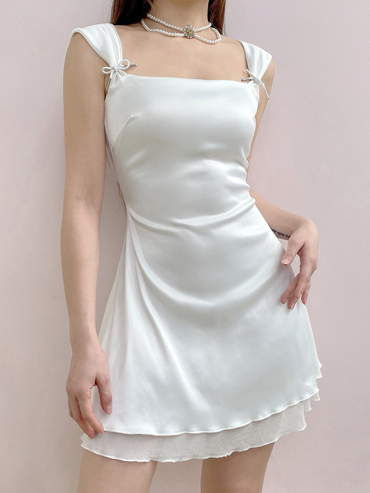 Vestido Curto - Duas Camadas - Emporioiberio