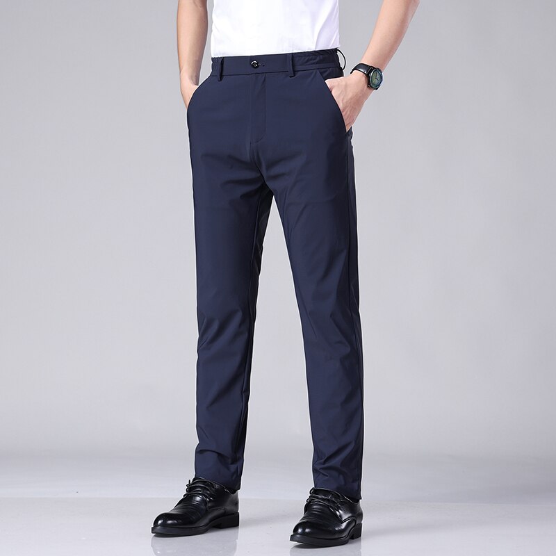 Calça Social Masculina - Elástica - Emporioiberio