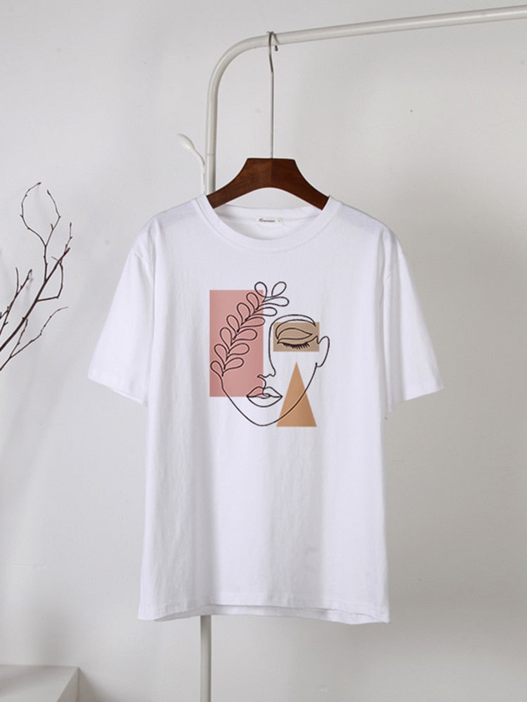 Camiseta Estampada Feminina - Emporioiberio