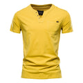 Camisa Casual Masculina - Gola V - Emporioiberio